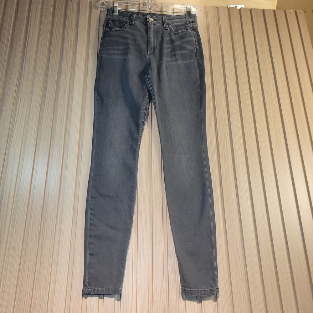 Joe's Jeans The Charlie Skinny Ankle Women 26 Grey Good High Rise Denim